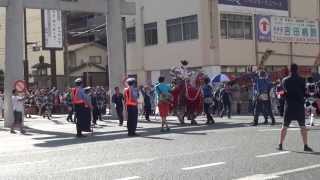 熊本西高同窓会　西峰會43 2013　藤崎八旛宮秋季例大祭　（Japanese Festival Kumamoto）