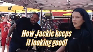 Jackie keeps it looking good! |Sketchy's Garage