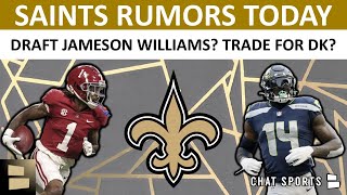 Saints Trade Rumors Around DK Metcalf + ESPN Says Jameson Williams ‘PERFECT Fit’ | Saints NFL Draft
