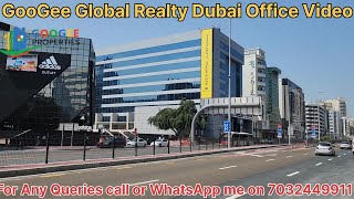 Googee Properties Global Realty Office in Barjuman Dubai Inauguration Video with Location 7032449911