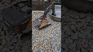 The RC Excavator Huina With the Water Is Good Power-191023 |rc excavator huina.#viral #shorts #rc