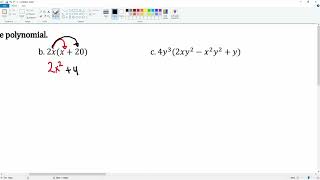 Chapter 8 Problem 3 Simplify by multiplying the polynomial.