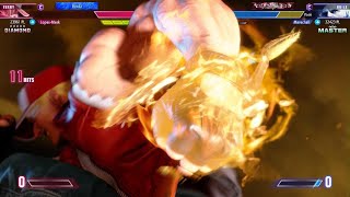 Street Fighter 6 sala personalizada gameplay  (guile) vs  (bogad) #streetfighter