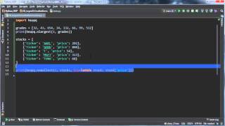 Python Programming Tutorial - 53 - Finding Largest or Smallest Items