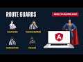 Angular Route Guards | Ensuring Secure Navigation | Advanced Angular | Hero to Superhero