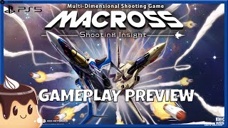 MACROSS -Shooting Insight- PS5 Story Gameplay Walkthrough Preview #1: Also available on PS4 \u0026 Switch