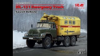 Kit Review: ICM ZiL-131 Emergency Truck 35518