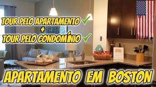 Apartamento TOP em Boston Estados Unidos! ASSISTA ATÉ O FINAL!