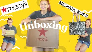 MACY'S X MICHAEL KORS UNBOXING