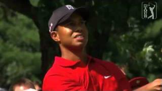 Tiger Woods Incredible 8 Iron Buick Open