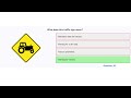 australia road signs practice test 1 traffic signs 2022