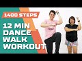 FUN 12 MIN DANCE WORKOUT • Workout with MOM • 1400 Steps • Keoni Tamayo • Walking Workout #179