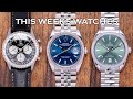 This Weeks Watches - Rolex Datejust 36, Omega Aqua Terra, Vintage Breitling Navitimer & More [EP159]