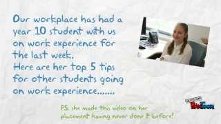 Top 5 tips for preparing for your Work Experience