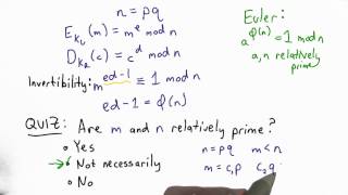 Invertibility Of RSA Solution - Applied Cryptography