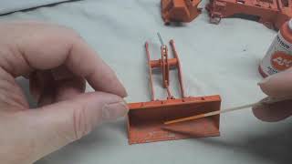 Hasegawa 1/35 Hitachi Front Loader build update two.