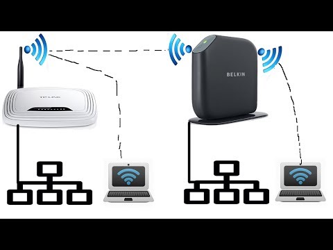 Can I use Belkin router as repeater?