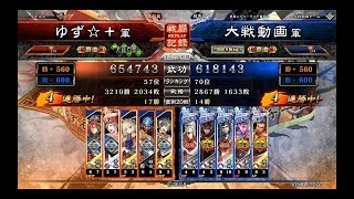 【三国志大戦4】美姫手腕vs騎馬単求心【2018/4/18】