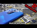 [ 2 Methods ] How To Use Both 2 SIM With SD CARD with Hybrid SIM Slot Adapter | Muz21 Tech