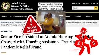 Breaking News Alert! 200k Scam Atlanta Housing Authority Executive Commits Fraud Facing Prison Time!