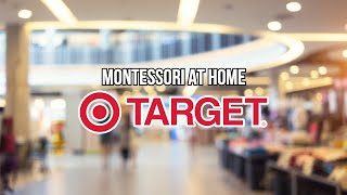 MONTESSORI AT HOME: ...at Target! 🎯 // dollar spot, practical life, furniture, toys, games, + more!