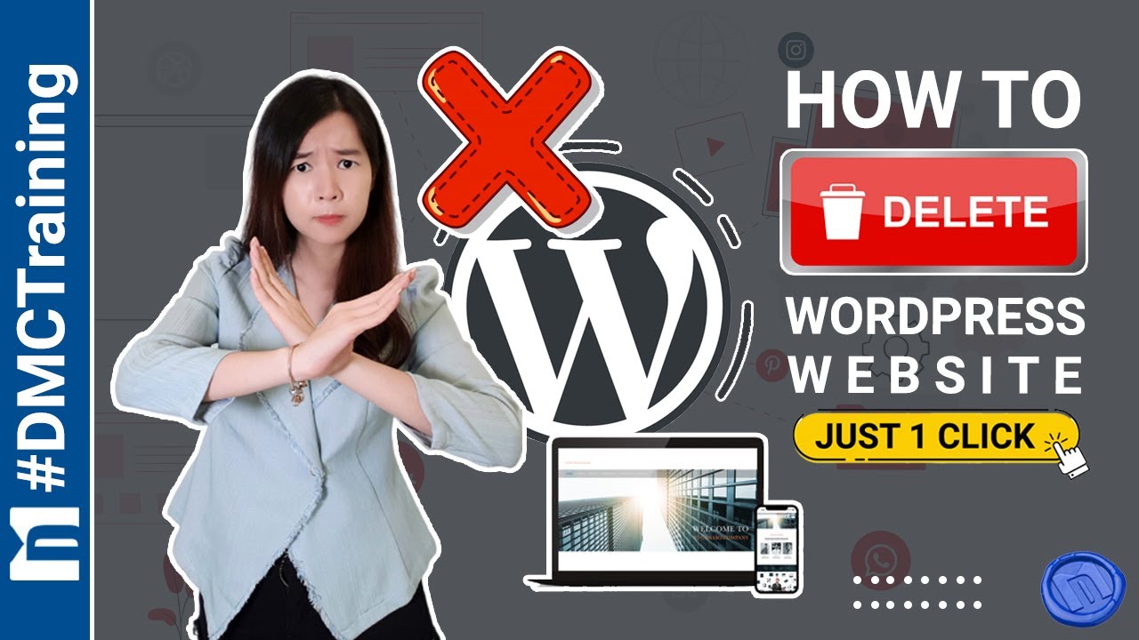 How To Delete Wordpress Website And Start Over 【Four Clicks】 - YouTube