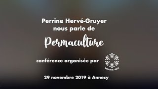 Conférence sur l'approche de la permaculture par P. Hervé Gruyer