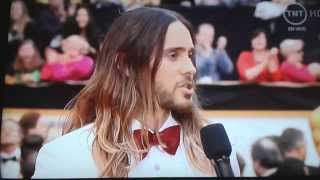 Red carpet Jared Leto Oscar 2014
