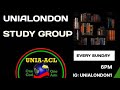 UNIA LONDON STUDY GROUP LESSON 6