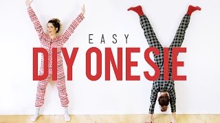 EASY DIY ONESIE! | THE SORRY GIRLS