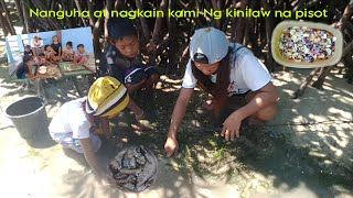 NANGUHA AT NAGKAIN KAMI NG KINILAW NA PISOT/Danny Rose Abensay