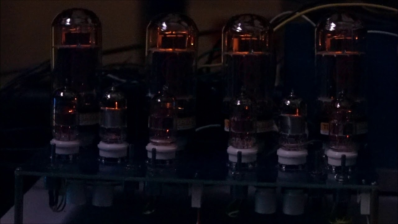 More Vacuum Tube Light Up - YouTube