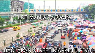 The Latest LRT Station And Baclaran  Street Market  Update Today Jan,12,2025