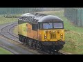 colas rail freight class 56302 taken cement wagons to eastriggs m.o.d. 23rd of december 2024