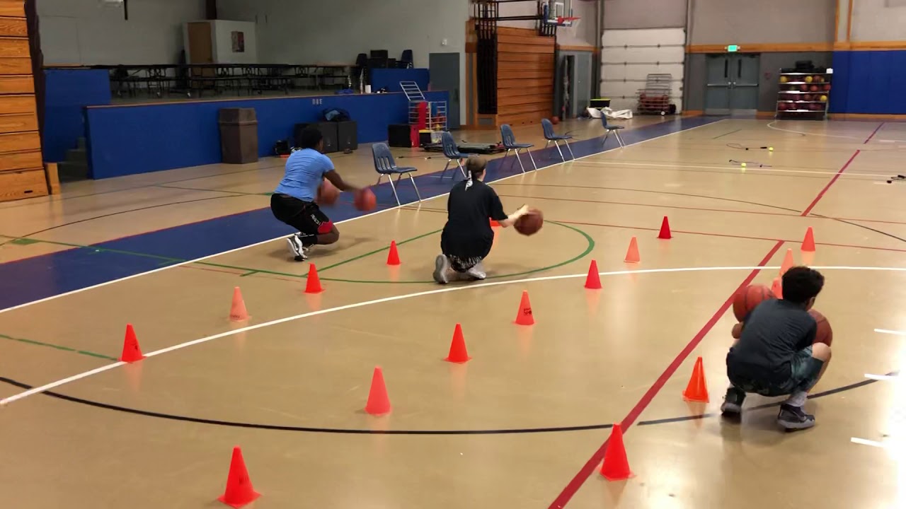 Plyometric Dribbling Drill.. - YouTube