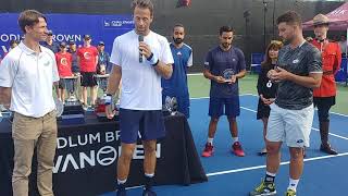 2019 Odlum Brown VanOpen Men's Doubles Champions - Robert Lindstedt and Jonny O'Mara