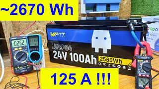 Оце так перевірив WattCycle LiFePO4 24V 100Ah та інвертор ANENJI!!