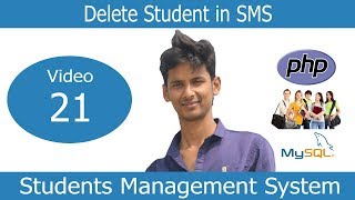 Project in PHP in Bangla Part 21 : Delete Student in SMS