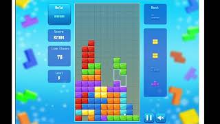 テトリス 無料ゲーム【Tetris HTML5】ダウンロード不要 #151