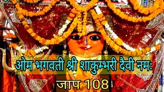 ओम भगवती श्री शाकुम्भरी दैवी नमः | शाकुम्भरीजाप | #shakumbhari #mantra #mahadevi #sadhna #jaap108