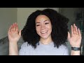 testing out the moroccan oil curl defining cream on thick 3c 4a hair demo review day 3 update