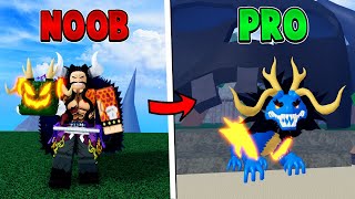 Becoming Kaido and Eating the DRAGON fruit in Blox Fruits
