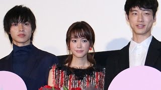 桐谷美玲「胸がいっぱい」山崎賢人、坂口健太郎らと登場！映画「ヒロイン失格」初日舞台あいさつ1　#Kiritani Mirei　#event