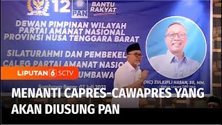 Zulhas Sebut PAN Akan Umumkan Capres-Cawapres 2024 Pilihan pada Agustus 2023 | Liputan 6