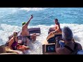 Idiots In Boats Caught On Camera !