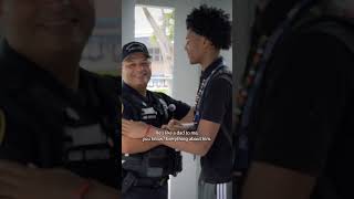 Behind the Badge with Officer Dupuis at Christa McAuliffe Middle School