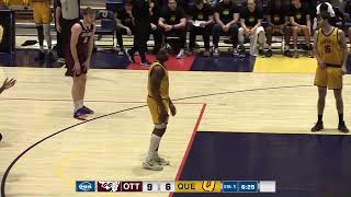 February 16, 2024 - OUA Men's Basketball - Ottawa Gee-Gees @ Queen's Gaels