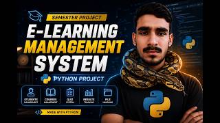 Build E-Learning Management System Using Python | Full Tutorial