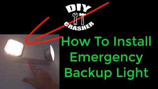 How To Install Emergency Backup Light In Your Home For Power Outages