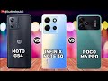 Moto G54 vs Infinix Note 30 vs Poco M6 Pro || Full Comparison⚡Price, Reviews🔥1st Impression 2023